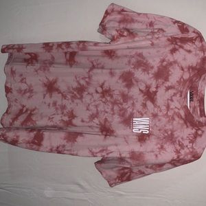 tye dye vans t shirt